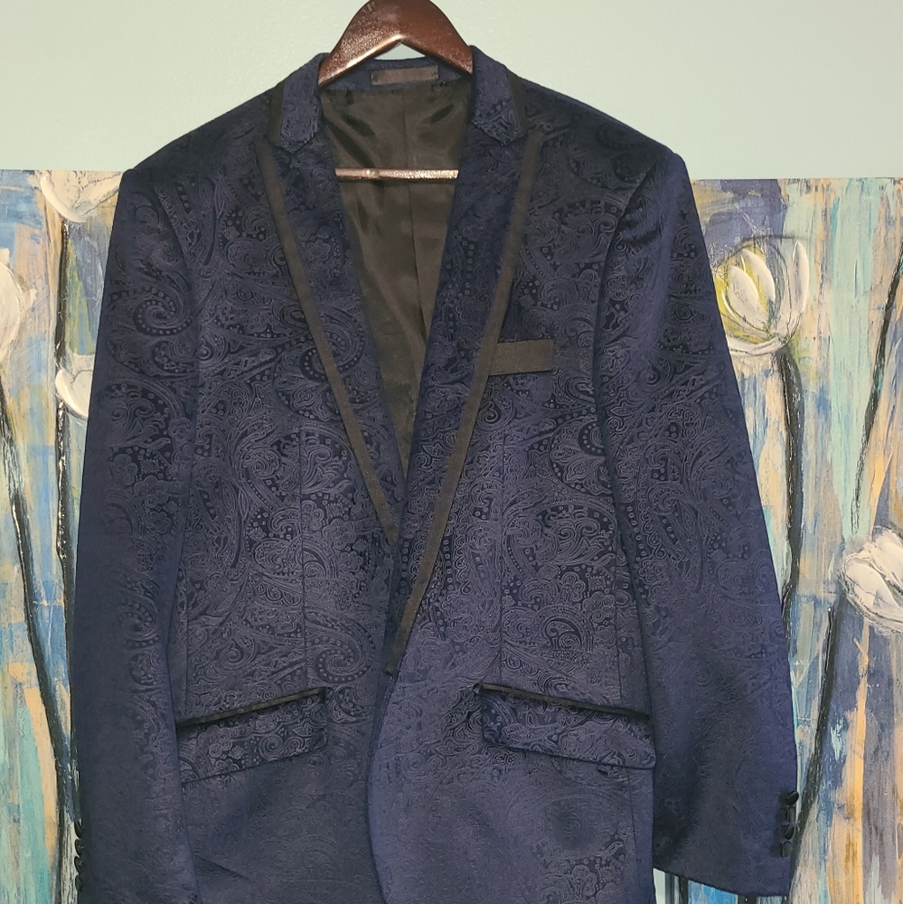 Vitali Suit Coat, L/Slim Fit, Navy